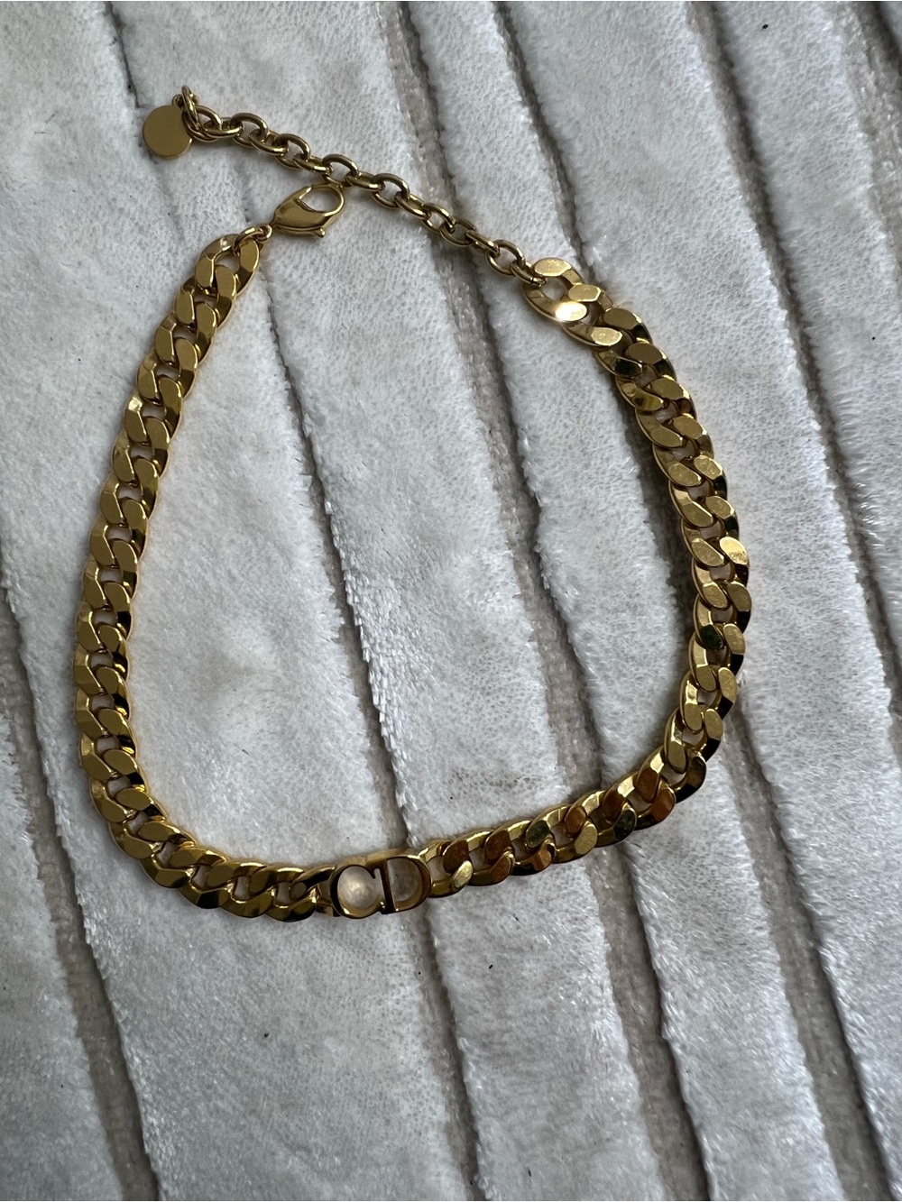 Dior Gold necklace
